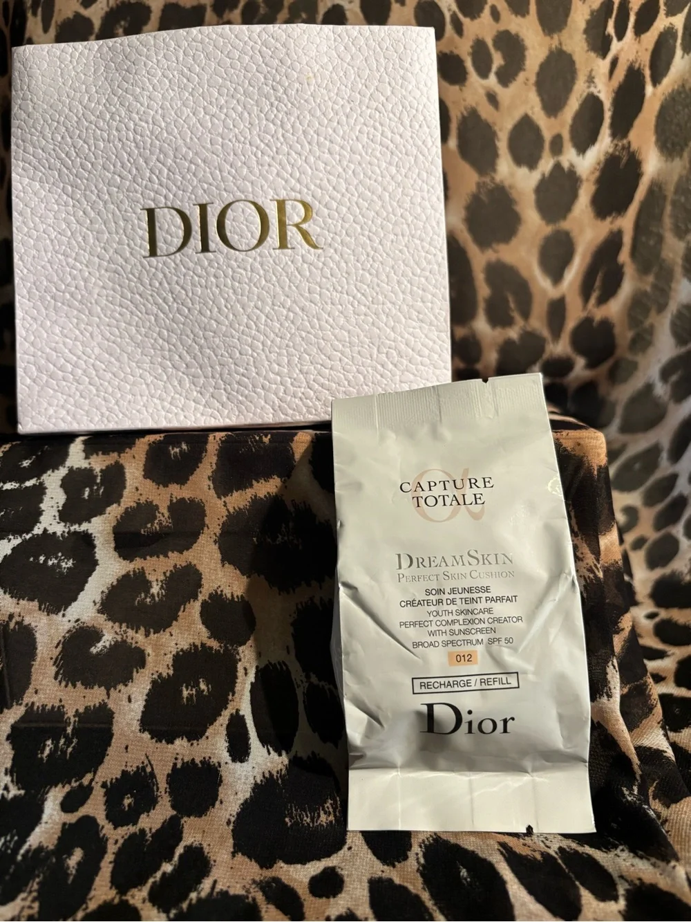 Dior Capture Totale Dreamskin cushion foundation refill tester new sealed
